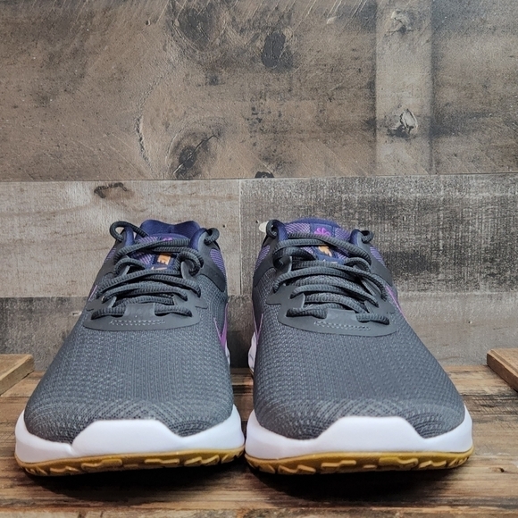 New Nike Revolution 6 NN Anthracite/Vivid Purple DD8475-011 main image 5